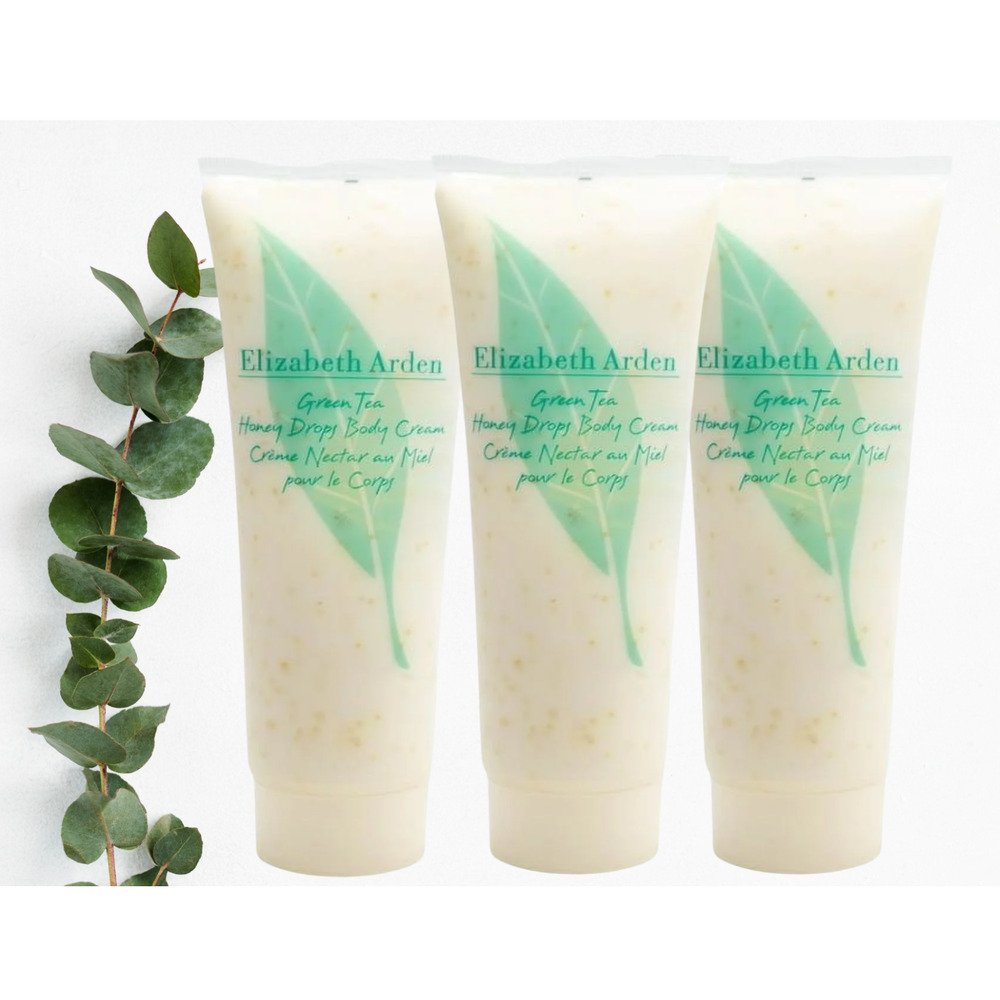 Set of‎ 3: Elizabeth Arden Green Tea Honey Drops Body Cream, 3.3oz / 100ml each